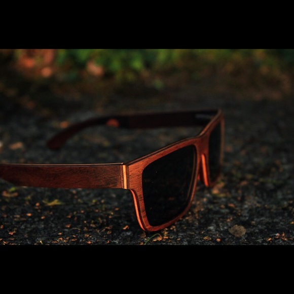 Handmade Ebony Wood Sunglasses-Polarized - Picture 3 of 7